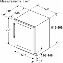Винный шкаф SIEMENS KU21WAHG0