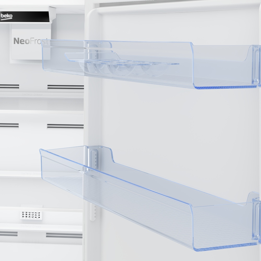 Холодильник BEKO RCNA406I40WN Морозильна камера нижнє розташування