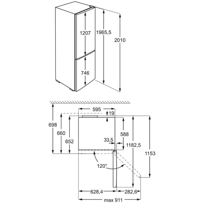 Изображение Холодильник ELECTROLUX LNT5ME36U1