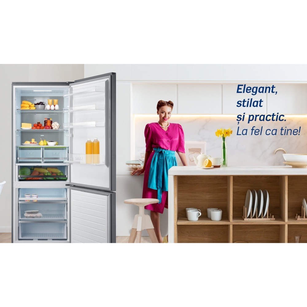 Холодильник HEINNER HCNF-M435INVHXE++ Розморожування морозильної камери No Frost