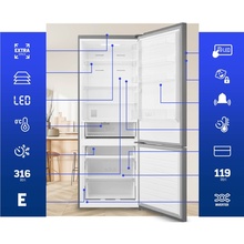 Холодильник HEINNER HCNF-M435INVXE++