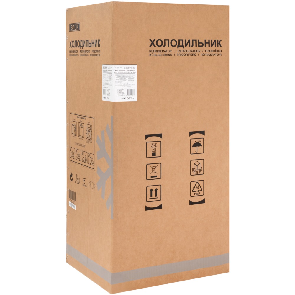 В интернет магазине Холодильник ELEYUS HRDW2113M48T WH