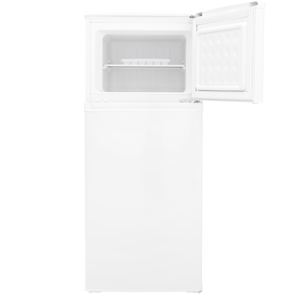 Холодильник ELEYUS HRDW2113M48T WH Морозильная камера верхнее расположение