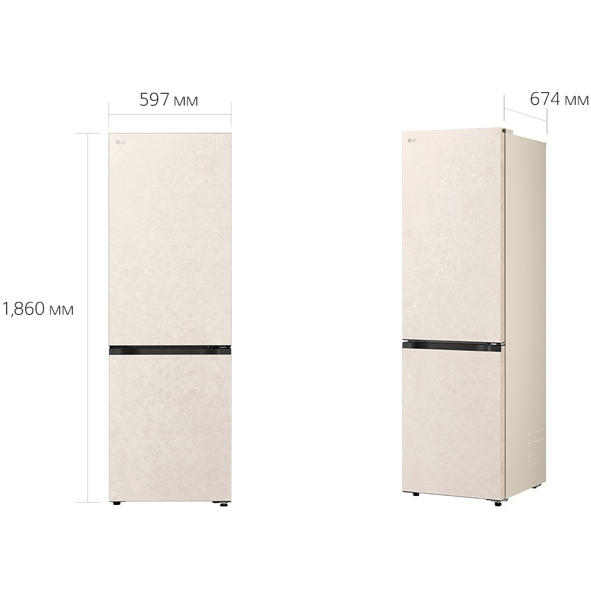 Фото 21 Холодильник LG GC-B459EEYM