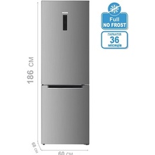 Холодильник PRIME TECHNICS RFN 1807 EXD