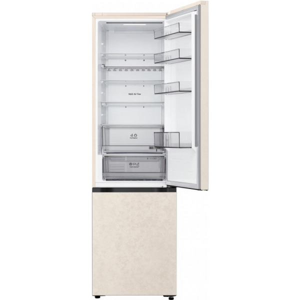 Холодильник LG GC-B509EETM Морозильная камера нижнее расположение