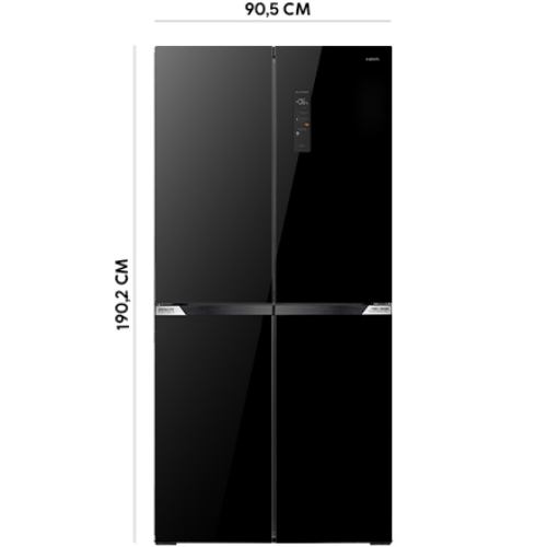 Холодильник MPM MPM-503-SSI-13/D Black Система розморожування No Frost