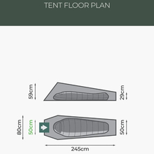 Палатка HIGHLANDER Falcon Bivi Tent Pine Green (TEN165-PG)