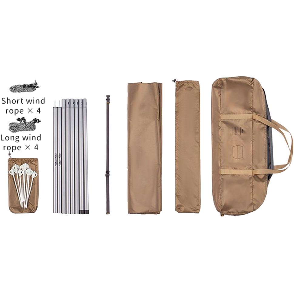 Тент NATUREHIKE size S Beige (CNK2350WS015) Назначение тент