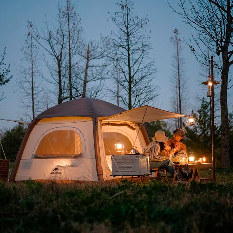 Намет NATUREHIKE надувний Beige (CNH23ZP12002) Кількість шарів 1