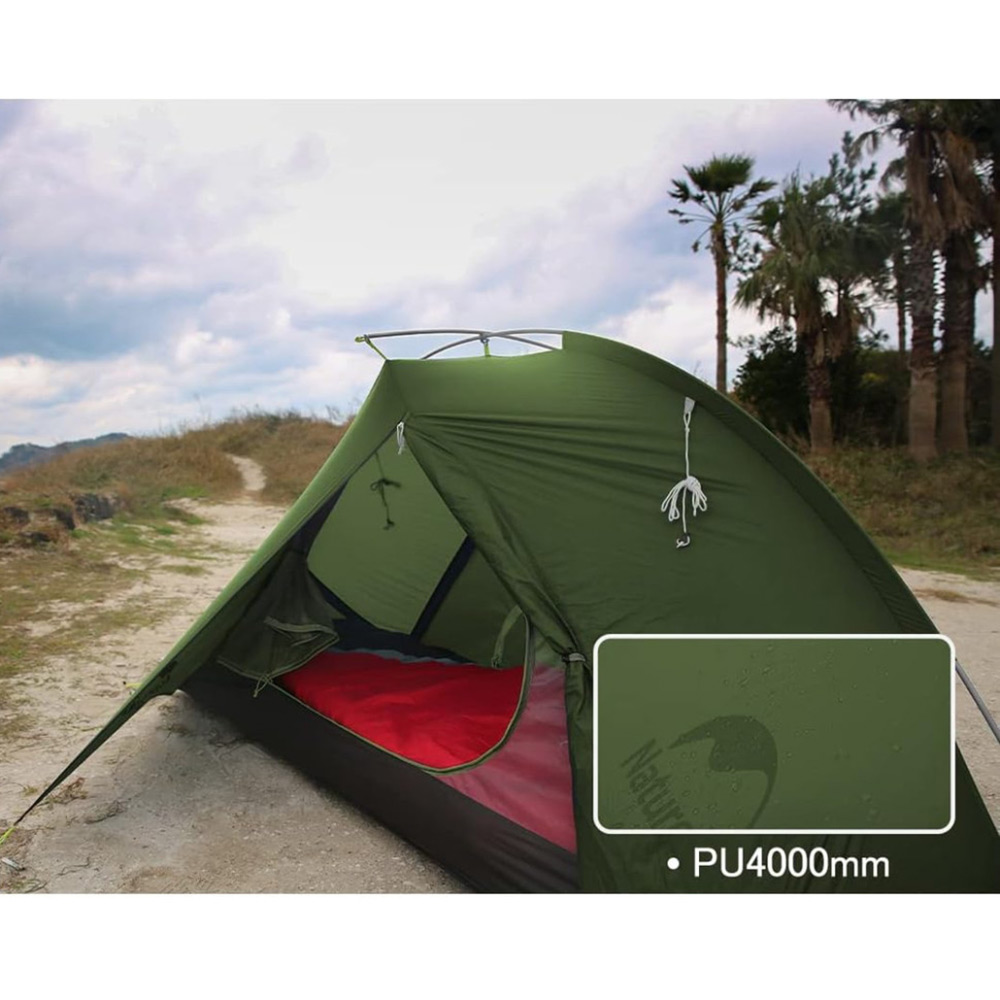 Намет NATUREHIKE Tagar Dark Green (NH17T180-J) Форма напівсфера