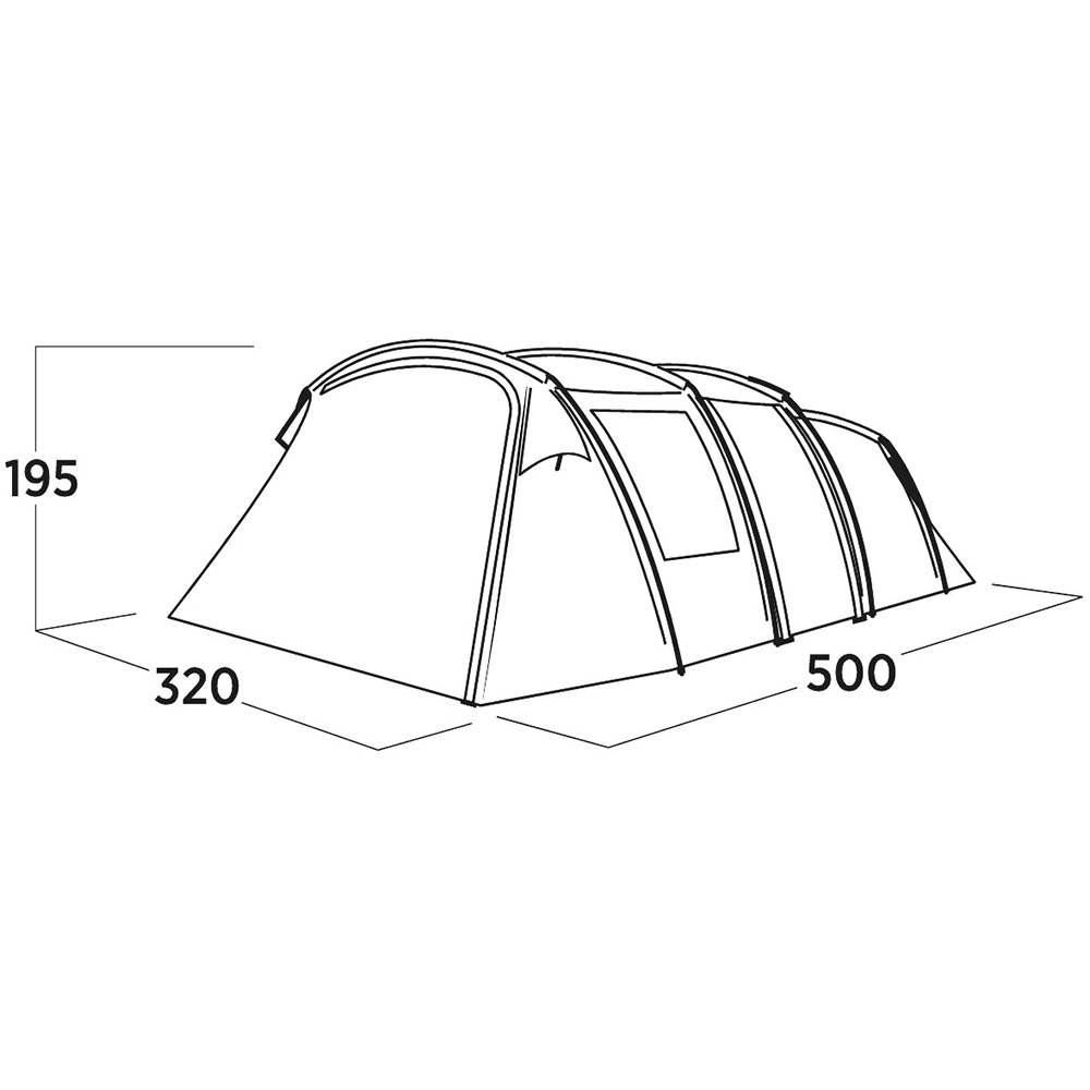 Зображення Намет EASY CAMP Hamra 5 (120495)