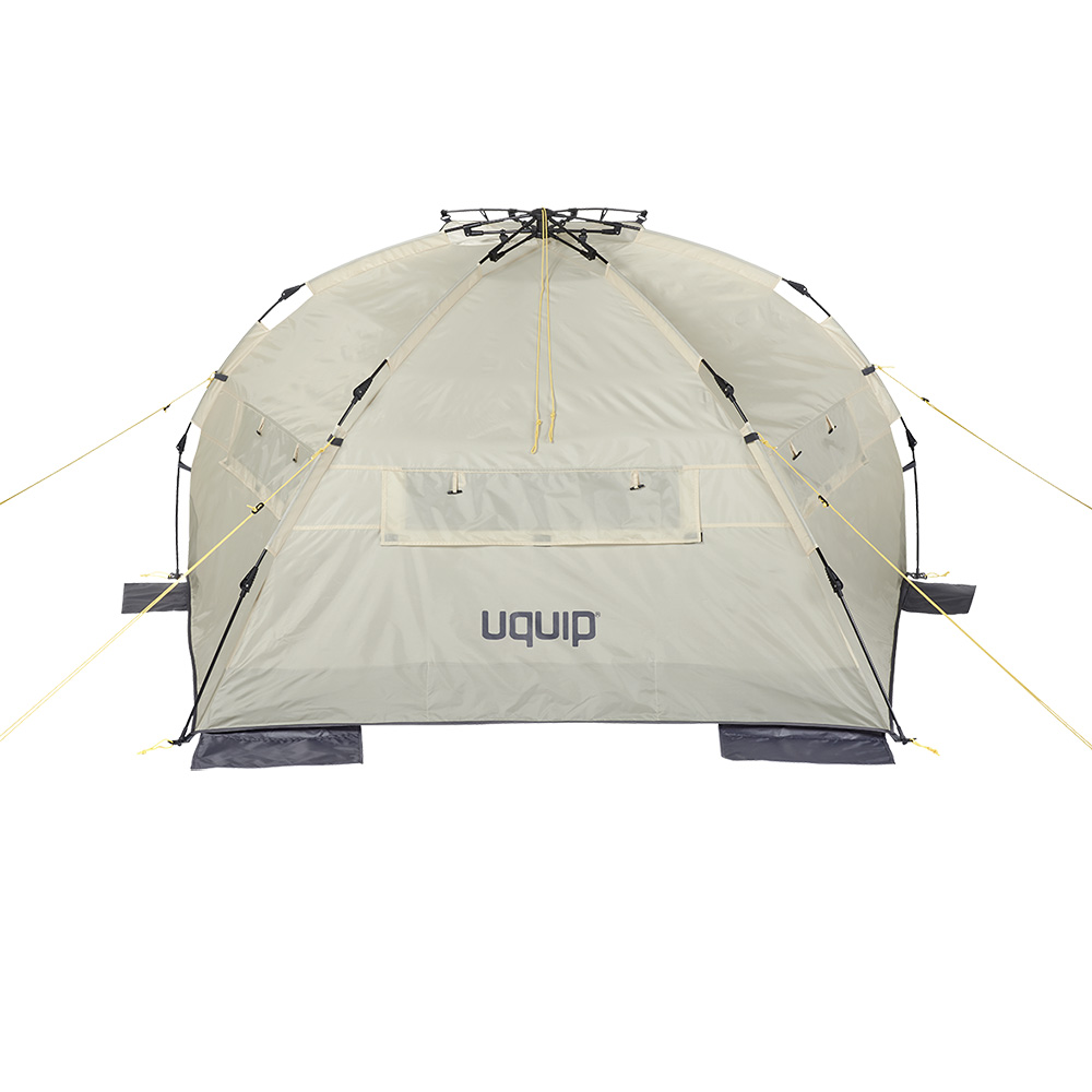 Палатка UQUIP Speedy XL UV 50+ Sand/Grey (241007) Форма полусфера