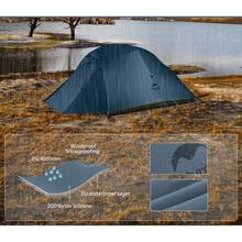 Намет NATUREHIKE Cloud Up 3 UL NH18T030-T-T 20D Blue (6927595783290)