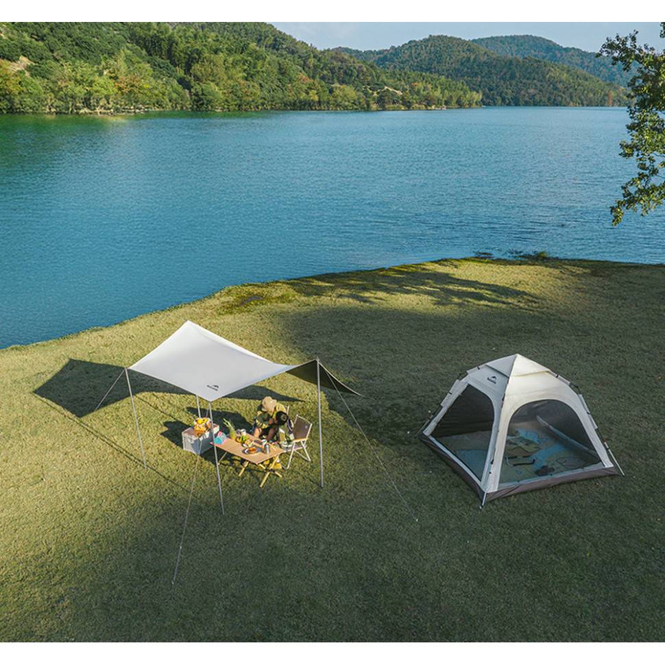 Палатка NATUREHIKE Ango CNK2550WS010 L Gray (6975641888369) Внешний вид Палатка NATUREHIKE Ango CNK2550WS010 L Gray (6975641888369)