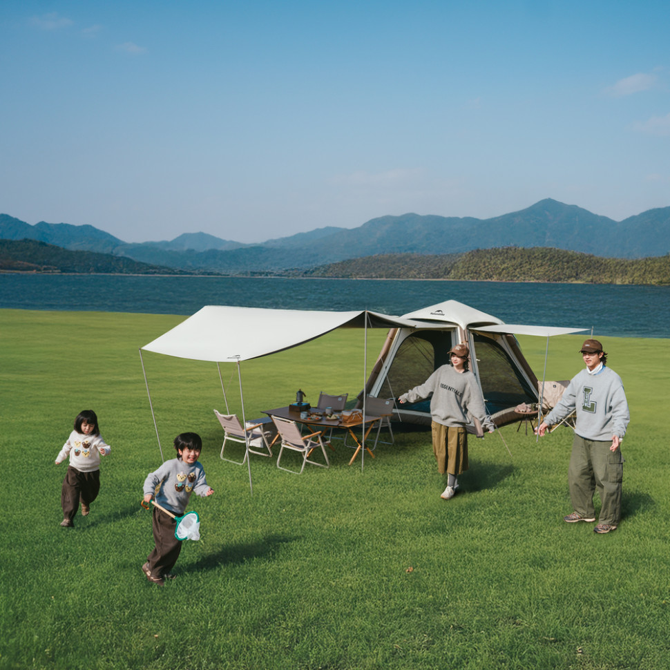 Палатка NATUREHIKE Ango CNK2550WS017 автоматическая надувная с тентом Gray (6977465869883) Палатка NATUREHIKE Ango CNK2550WS017 автоматическая надувная с тентом Gray (6977465869883) Кол-во слоев 1