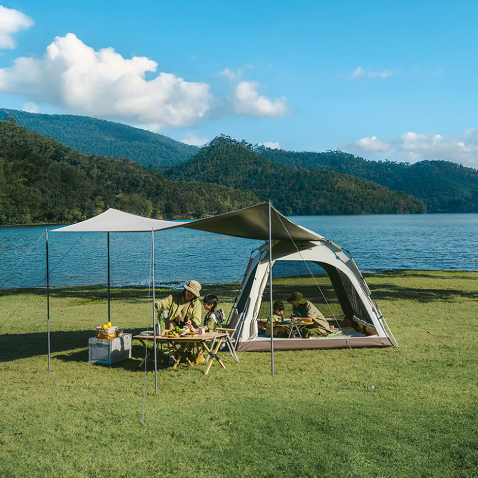 Палатки NATUREHIKE Ango CNK2550WS010 с тентом автоматическая Brown (6927595789094) Палатки NATUREHIKE Ango CNK2550WS010 с тентом автоматическая Brown (6927595789094) Кол-во слоев 1