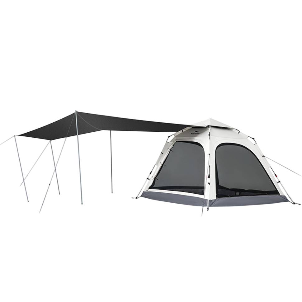 Палатка NATUREHIKE Ango CNK2550WS010 с тентом автоматическая Gray (6975641888123) Палатка NATUREHIKE Ango CNK2550WS010 с тентом автоматическая Gray (6975641888123)