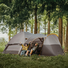 Палатка NATUREHIKE KOTA 6 CNK2450WS031 75D Light Brown (6927595760666) Палатка NATUREHIKE KOTA 6 CNK2450WS031 75D Light Brown (6927595760666)
