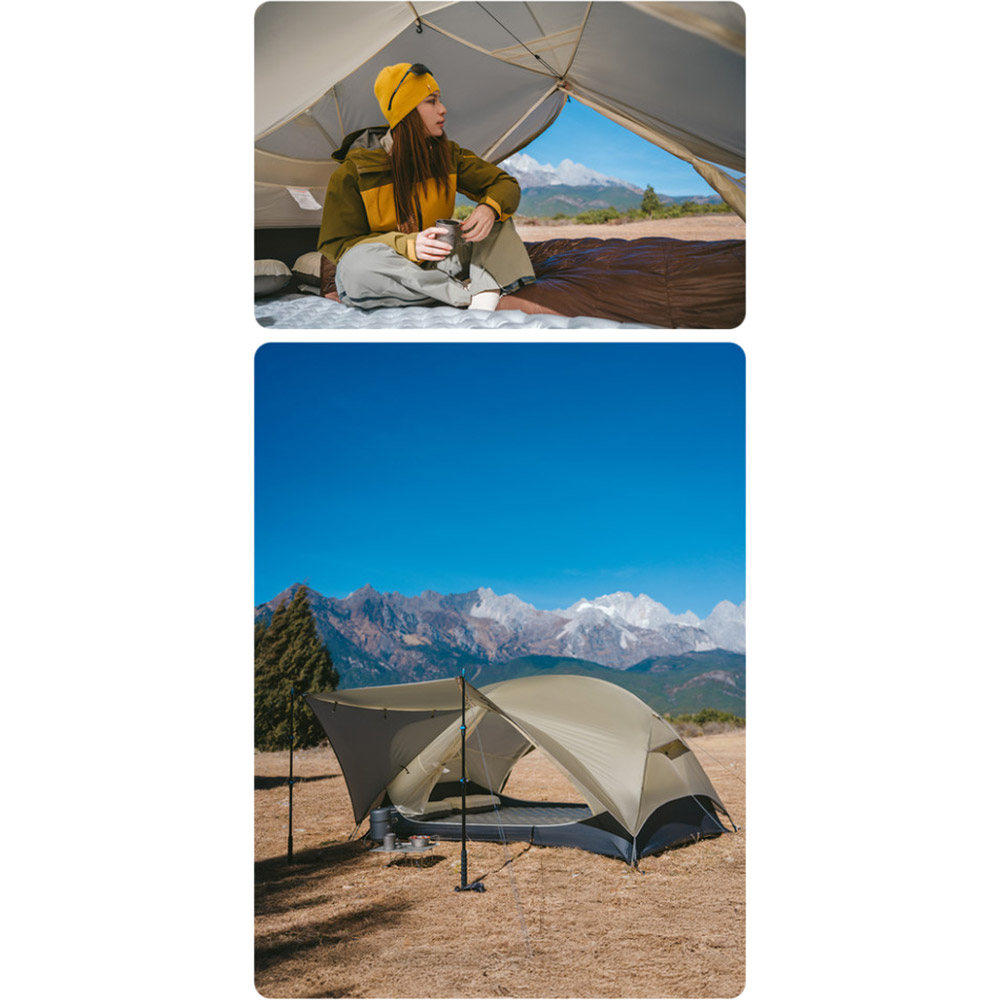 В інтернет магазині Намет NATUREHIKE Mongar UL CNK2550WS016 Brown (6927595770399)