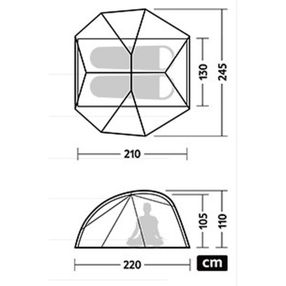Намет NATUREHIKE Star River UL CNK2450WS022 Grey (6975641883074) Зображення Намет NATUREHIKE Star River UL CNK2450WS022 Grey (6975641883074)
