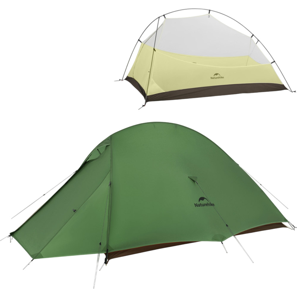 Палатка NATUREHIKE Cloud Up Pro CNK2350WS020 Dark Green (6927595798737) Палатка NATUREHIKE Cloud Up Pro CNK2350WS020 Dark Green (6927595798737) Тип каркаса внутренний