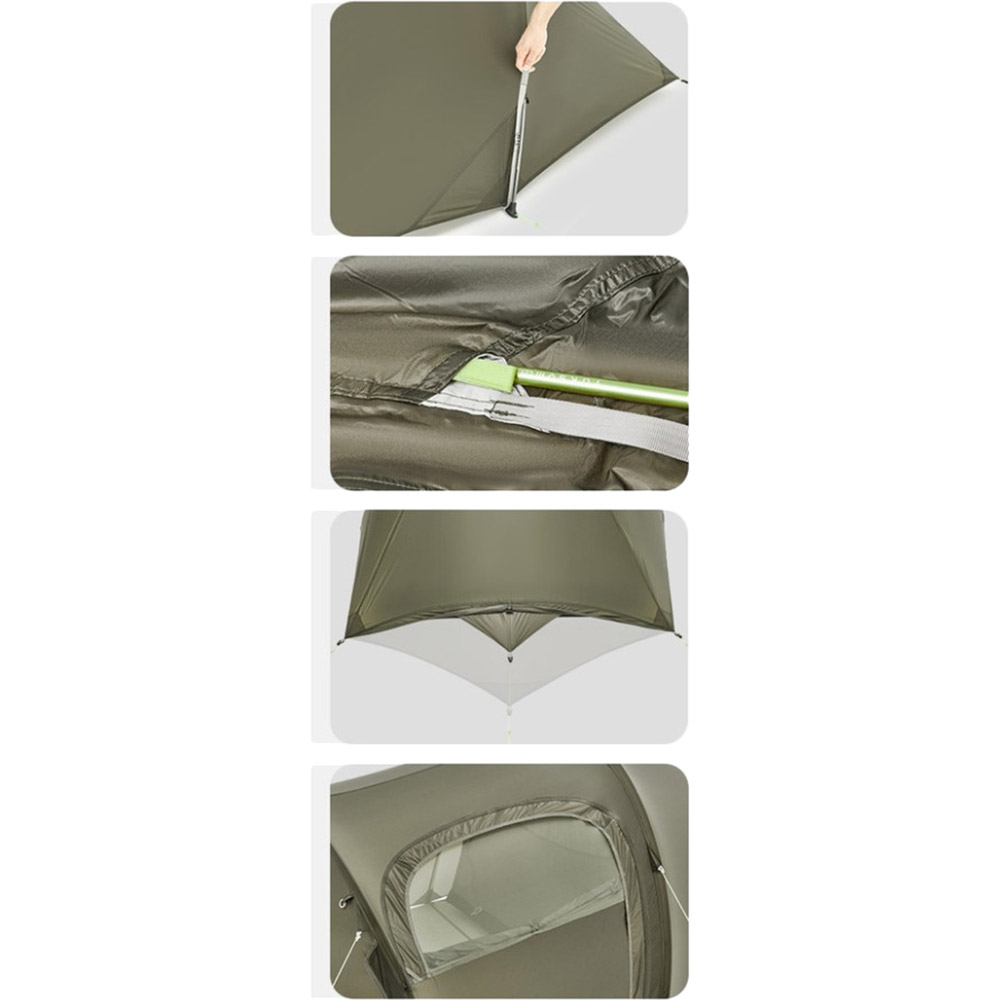 Намет NATUREHIKE Opalus UL CNK2450WS036 Dark Green (6927595795910) В інтернет магазині Намет NATUREHIKE Opalus UL CNK2450WS036 Dark Green (6927595795910)