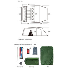 Палатка NATUREHIKE Opalus UL NH17L001-L Light Green (6976023924781) Палатка NATUREHIKE Opalus UL NH17L001-L Light Green (6976023924781)