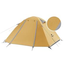 Палатка NATUREHIKE P-Series NH18Z022-P 210T/65D Yellow (6927595783610)