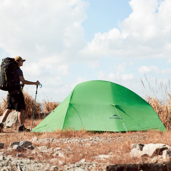 Фото Палатка NATUREHIKE Cloud Up Base 1 CNK2450WS032 Green (6927595798614)