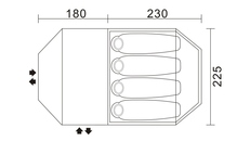 Намет RED POINT TAVRIKA 4 (4820152616814)