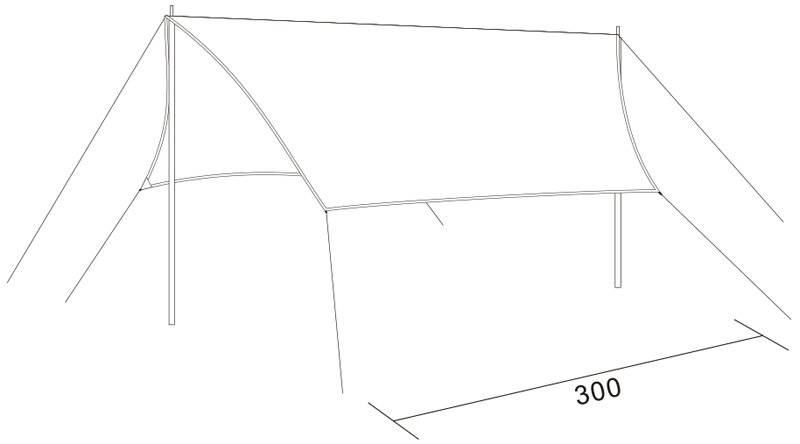 Заказать Тент RedPoint Umbra 3x3