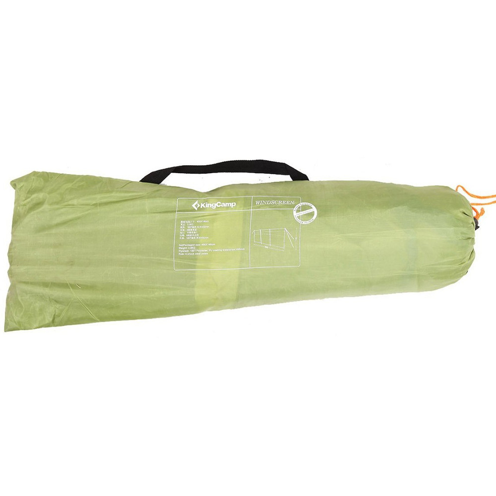 Тент KINGCAMP Windscreen (KT3066) Green Тип каркасу зовнішній