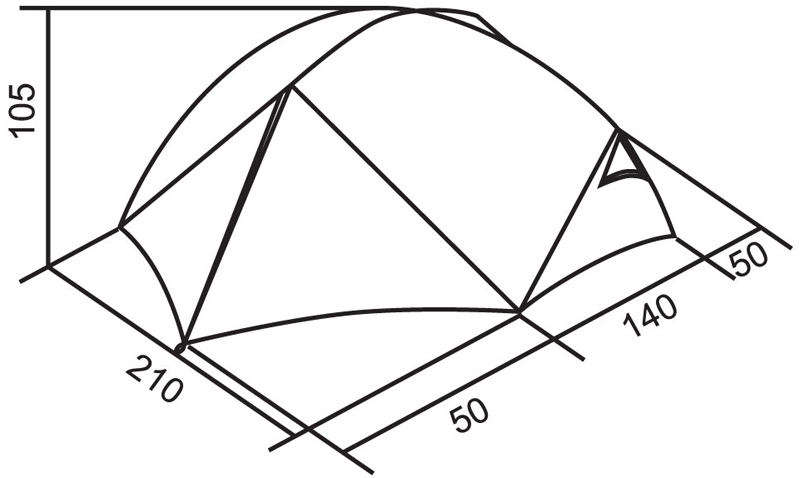 В Украине Палатка RED POINT Space 2 (4820152611444)