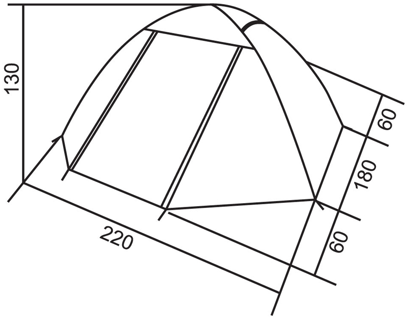 Покупка Палатка RedPoint Space 3 (4820152611437)