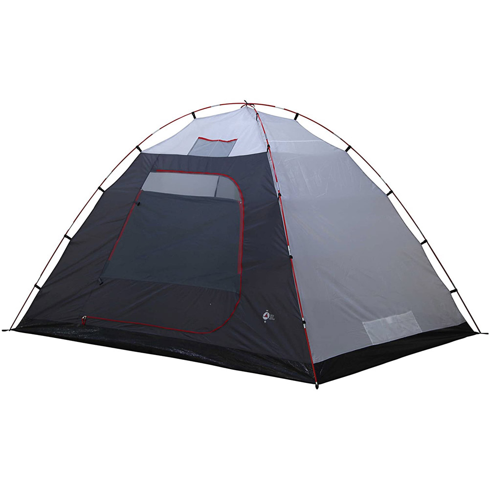 Намет High Peak Tessin 4 Dark Grey/Red (10222) Тип каркасу зовнішній