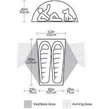 Намет Big Agnes Copper Spur HV UL2 Orange (021.0060)