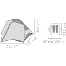 Намет SALEWA MICRA II 5715 5311 UNI Green (013.003.0598)