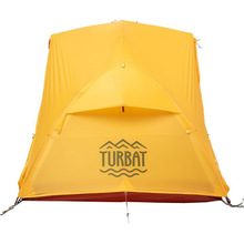 Палатка TURBAT SHANTA PRO 2 Yellow/Terracotta (012.005.0126)