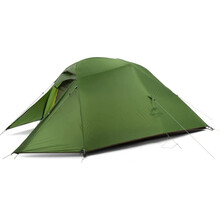 Палатка NATUREHIKE Cloud Up 3 Updated NH18T030-T, 20D Dark Green (6927595765685)