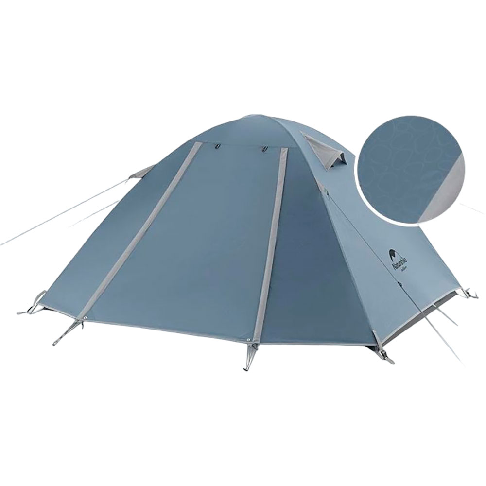 Палатка NATUREHIKE P-Series NH18Z022-P 210T/65D Dark Blue (6927595783597) Тип каркаса внутренний