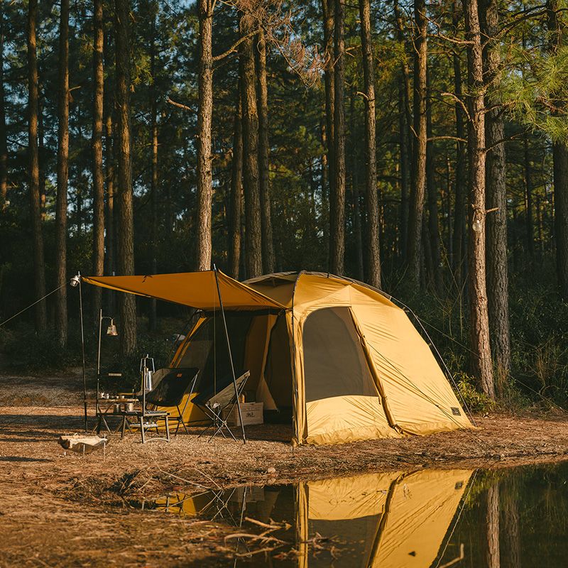 Намет NATUREHIKE CNH22ZP028 Гірчична (6976507669795) Тип каркасу зовнішній