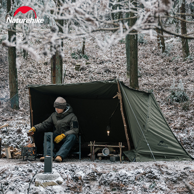 Зовнішній вигляд Тент NATUREHIKE NH21YW157 темно-зелений (6927595712054)