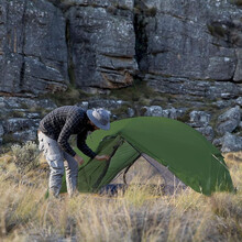 Намет NATUREHIKE Mongar NH17T007-M 210T Темно-зелений (6927595767658)