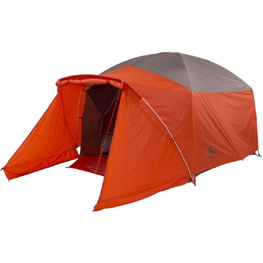 Палатка BIG AGNES Bunk House 4 2022 orange/taupe (021.0077) Форма полусфера