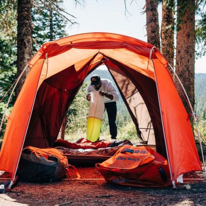 Замовити Намет BIG AGNES Bunk House 6 2022 orange/taupe (021.0078)