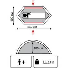 Намет TRAMP Lightbicycle v2 (UTRT-033)