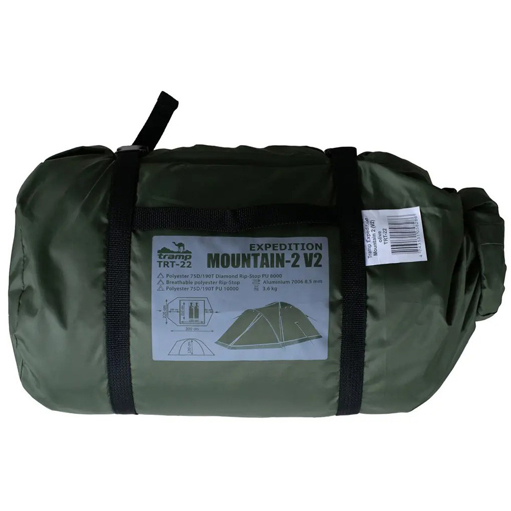 Покупка Палатка TRAMP Mountain 2 V2 Green (UTRT-022-green)