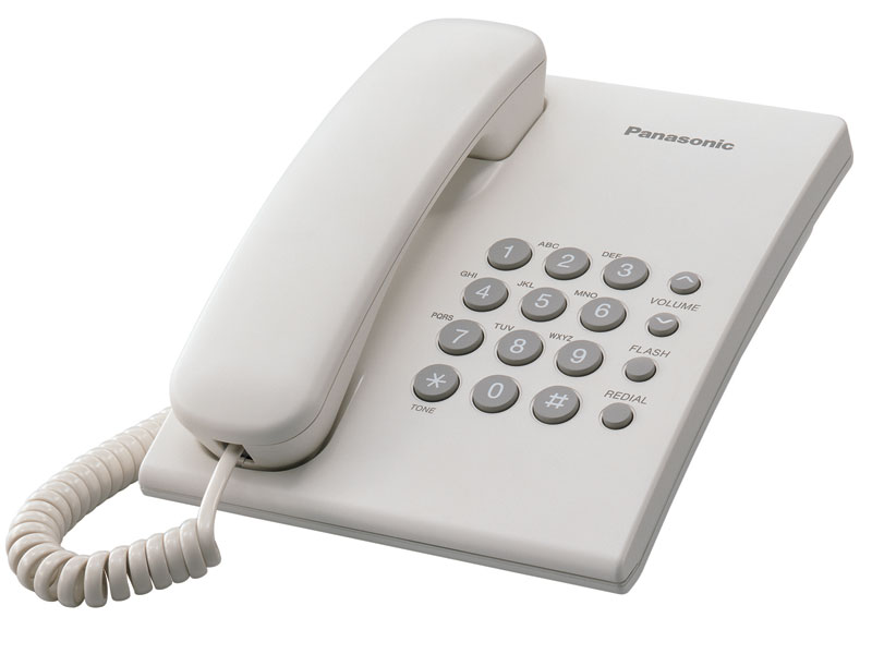 Телефон PANASONIC KX-TS2350 White