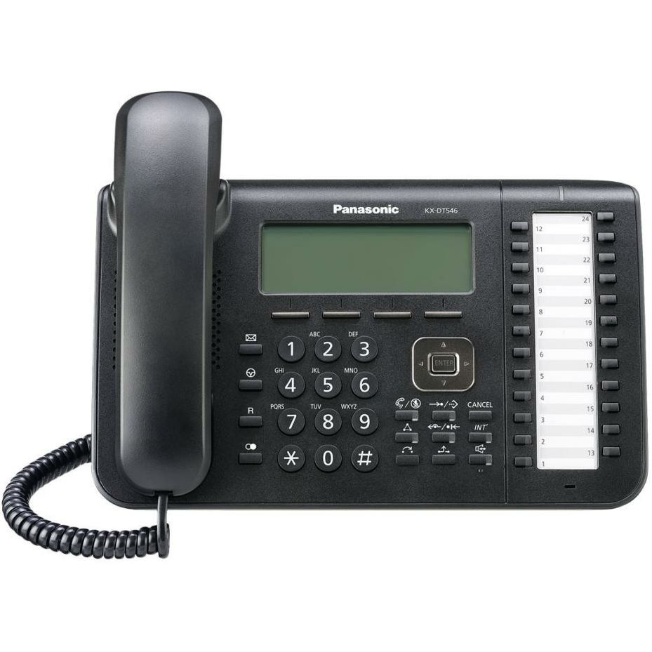 

Системный телефон PANASONIC KX-DT546RU Black, KX-DT546RU Black